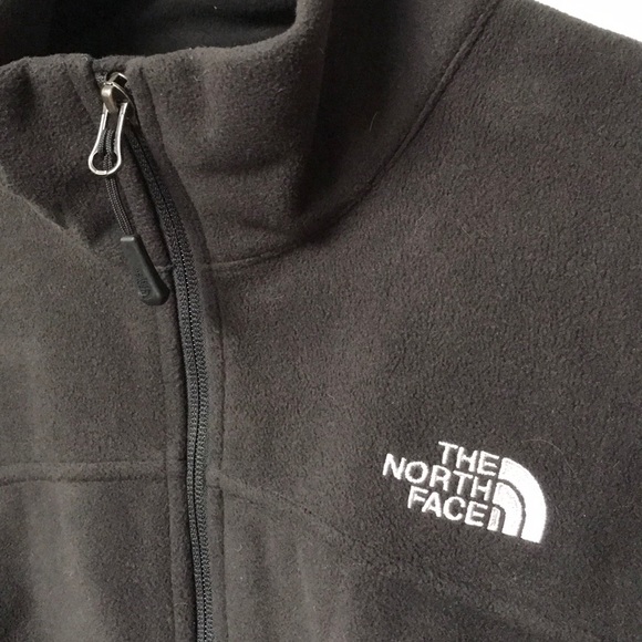 The North Face Black Windstopping fleece M - Picture 4 of 6